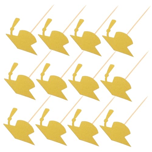MUSISALY 24 Stück Teiliges Graduation Cake Topper Goldene Bachelorhut Tortendeko Einfach Einzufügen Vielseitig für Abschlussfeiern Schulveranstaltungen und Persönliche Besondere MUSISALY 24 Stück Teiliges Graduation Cake Topper Goldene Bachelorhut Tortendeko Einfach Einzufügen Vielseitig für Abschlussfeiern Schulveranstaltungen und Persönliche Besondere von MUSISALY