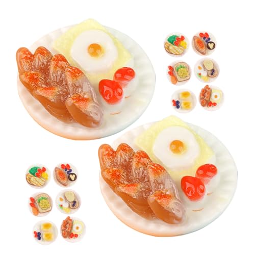 MUSISALY 24 Stück Teiliges Miniatur Essensspielzeug aus Harz Farbige Puppenhaus Lebensmittelmodelle Langlebig Bruchfest für Puppenhaus Dekoration und Rollenspiele MUSISALY 24 Stück Teiliges Miniatur Essensspielzeug aus Harz Farbige Puppenhaus Lebensmittelmodelle Langlebig Bruchfest für Puppenhaus Dekoration und Rollenspiele von MUSISALY