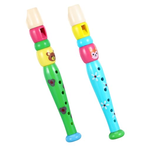 MUSISALY 2st Klarinette Babyflöte Musical -Klavier Trommel E-Gitarre Für Kinder Musikalische Blockflöten Pfeife Für Kinder Blockflöte Musikinstrument Musikspielzeug Plastik von MUSISALY