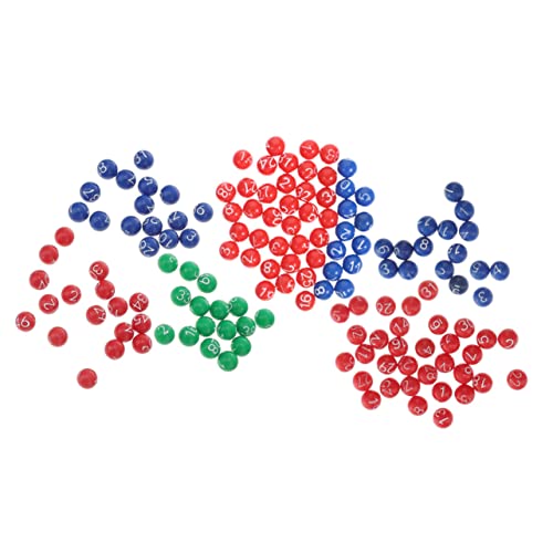 MUSISALY 3 Packungen Ball Der Lotteriemaschine Lotteriekugeln Zur Unterhaltung Tombola-bälle Für Spielpartys Mini-lotteriemaschine Elektronische Bingomaschine Mit Kugeln Elektrisch Plastik von MUSISALY