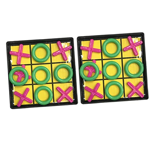 MUSISALY 3 Sätze Zehenspielzeug Kinder-Puzzlebrett-Spielzeug Kinder Lernspielzeug Spielzeug für Kinder kinderspielzeug spielset Puzzlematte Spiel mit neun Dame Freizeit-Tischspiel von MUSISALY