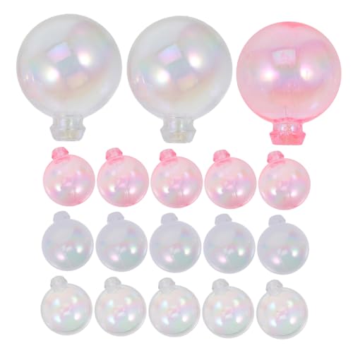 MUSISALY 30 Stück Transparenter Kugelkuchen Rosa Pappbecher Kugelaufsatz Fake Bubbles Backaufsatz Oder MUSISALY 30 Stück Transparenter Kugelkuchen Rosa Pappbecher Kugelaufsatz Fake Bubbles Backaufsatz Oder von MUSISALY