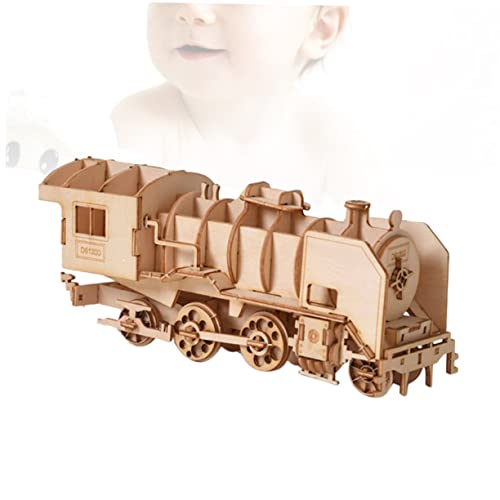 MUSISALY 3D Puzzle Modelleisenbahn Lernspielzeug Für Kinder Und Erwachsene Kreatives Holzspielzeug Zur Von Logik Und Vorstellungskraft Ideal Für Bastel Und von MUSISALY