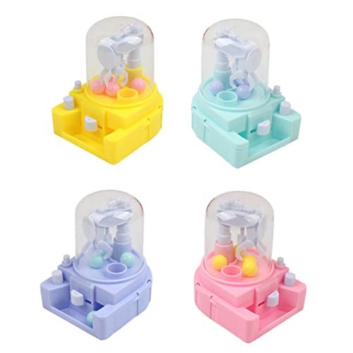 MUSISALY 4 Stück Mini Maschine Miniatur Bonbon Greifer Spielzeug Für Kinder Mini Bonbon Spielzeug Für Kinder Interessante Bonbon Greifer Kleiner Spender Lustiges Bonbon von MUSISALY