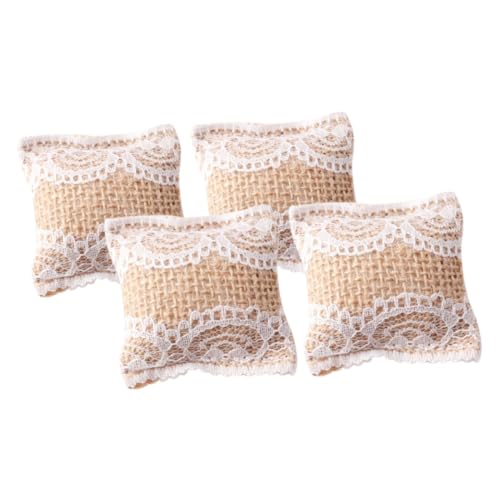 MUSISALY 4 Stück Miniatur Puppenhaus Kissen Teilig aus Stabilem Kompakte Dekorative Kissen für Puppenhaus Couch Schlafzimmer Tischdekoration für Mini Haus Landschaft und Wohnraumgestaltung MUSISALY 4 Stück Miniatur Puppenhaus Kissen Teilig aus Stabilem Kompakte Dekorative Kissen für Puppenhaus Couch Schlafzimmer Tischdekoration für Mini Haus Landschaft und Wohnraumgestaltung von MUSISALY