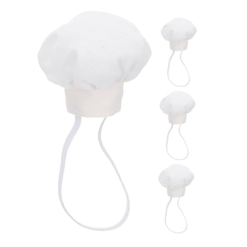 MUSISALY 4 Stück Teiliges Weiße Mini Kochmützen für Puppen Stabile Babypuppen Zubehör Leichte Sichere Passform für Rollenspiele Puppenhaus Deko und Kreative Bastelprojekte MUSISALY 4 Stück Teiliges Weiße Mini Kochmützen für Puppen Stabile Babypuppen Zubehör Leichte Sichere Passform für Rollenspiele Puppenhaus Deko und Kreative Bastelprojekte von MUSISALY