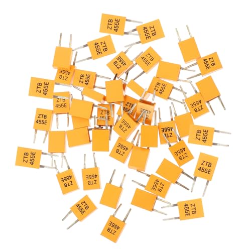 MUSISALY 40 Stück Keramik Kristalloszillator Klimaanlage Encendedores Electricos Klimaanlage Tv Zubehör 16 MHz Resonator Klimaanlage Tv Fernbedienung Orange Keramik von MUSISALY