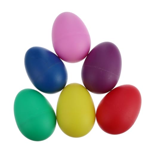 MUSISALY 45 Stück Percussion Eier Maracas Ostereier Shaker Kinderspielzeug Spielzeug Eier Shaker Spielzeug Ostern Percussion Spielzeug Spielzeug Für Kleinkinder Ostereier von MUSISALY