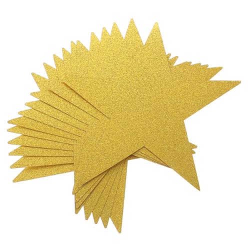 MUSISALY 80 Stück Teiliges Bunte Glitzer Sternausschnitte aus Papier Fünfzackige Dekorationen für Klassenraum Pinnwand und DIY Bastelprojekte Vielseitige Papiersterne für Kreative MUSISALY 80 Stück Teiliges Bunte Glitzer Sternausschnitte aus Papier Fünfzackige Dekorationen für Klassenraum Pinnwand und DIY Bastelprojekte Vielseitige Papiersterne für Kreative von MUSISALY