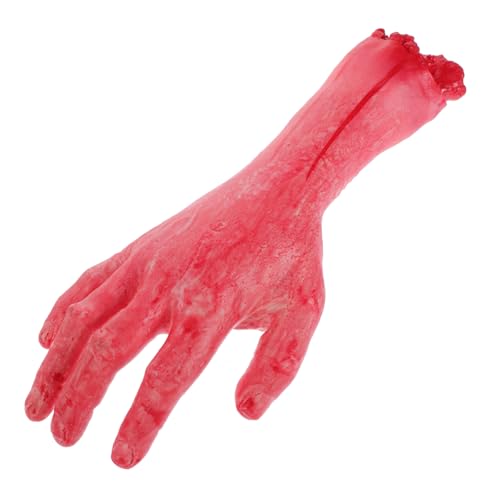 MUSISALY Abgetrennte Handdekoration Spielzeug Gefälschte Hand Falsche Halloween Gefälschte Hände Simuliertes Handmodell Halloween-Werkzeuge Halloween-zubehör Vinyl-Material von MUSISALY