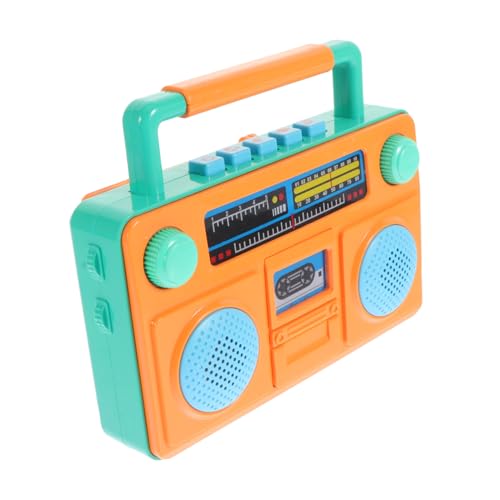 MUSISALY Analoges Radio Babyspielzeug Kinderspielzeug Mini Radio Spielzeug Cartoon Radio Spielzeug Interaktives Spielzeug Spielhaus Spielzeug Kinderspielzeug Gefälschtes Radio von MUSISALY