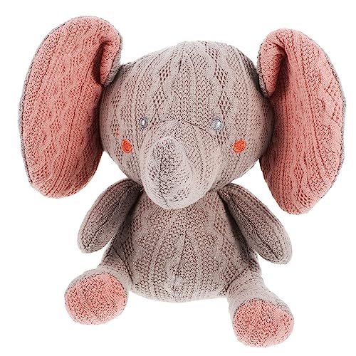 MUSISALY Wanddeko Kinderzimmer Niedliches Üschspielzeug Elefant Realistisches Und Weiches Stofftier Für Komfortables Für Jungen Und Ädchen Perfektes Accessoire Für Das Kinderzimmer Elefant Kuscheltier von MUSISALY