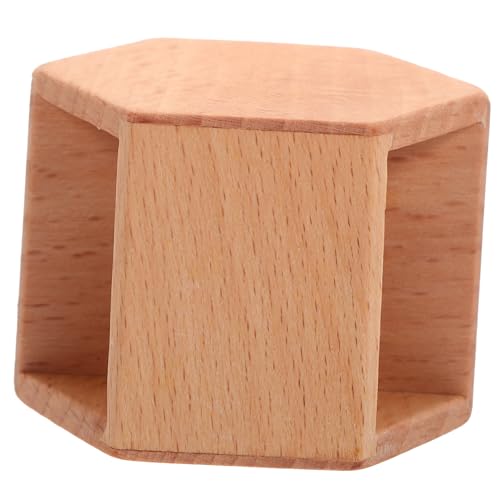 MUSISALY Couchtisch Aus Holz Puppenaugen Puppenhaus Dekoration Beistelltisch Miniaturtisch Dekor Möbel Miniaturmöbel Und Accessoires Puppenmöbel Aus Holz Mini-hausmöbel Light Brown Hölzern von MUSISALY