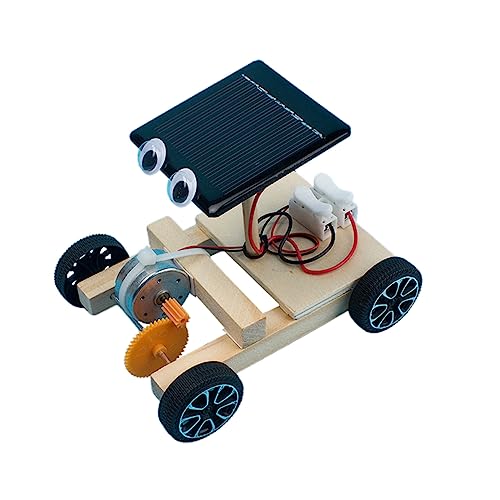 MUSISALY DIY Solarauto DIY Rc Auto Solarmotor Kit Elektronischer Bausatz Spielzeug Für Kinder Solarauto Spielzeug Fernbedienungsspielzeug Kleine Rc Autos Pädagogisches Solarauto von MUSISALY