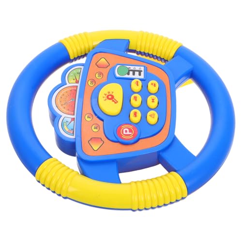 MUSISALY Drehbares Lenkradspielzeug mit Musik und Licht Simulierendes Fahrspielzeug für Junge Mädchen Flexibler U Förmiger Stroller und Sitzbasis Fördert Motorik und Hand Auge Koordination MUSISALY Drehbares Lenkradspielzeug mit Musik und Licht Simulierendes Fahrspielzeug für Junge Mädchen Flexibler U Förmiger Stroller und Sitzbasis Fördert Motorik und Hand Auge Koordination von MUSISALY