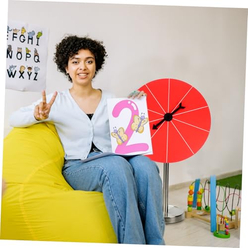 MUSISALY Drehbares beschreibbares Preisrad für Unterricht und Party Langlebiges Drehspielzeug für individuelles Lotterierad für Klassenzimmer Firmen Familienfeiern MUSISALY Drehbares beschreibbares Preisrad für Unterricht und Party Langlebiges Drehspielzeug für individuelles Lotterierad für Klassenzimmer Firmen Familienfeiern von MUSISALY