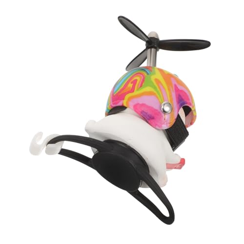 MUSISALY Fahrradpropeller Fahrradhelm-verzierung Katze Mit Propellerhelm Fahrrad Lenker Dekoration Lenker Zubehör Lustig Zubehör Für Fahrradlenker Motorradhelm Colorful Plastik von MUSISALY