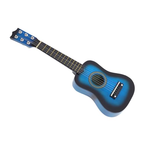 MUSISALY Gitarrenspielzeug für Kinder Mini-Ukulele Mini-Gitarren-Ukulele-Spielzeug kindergitarre holzspielzeug Kleinkindspielzeug Mini-Instrument Gitarreninstrument trainieren hölzern von MUSISALY