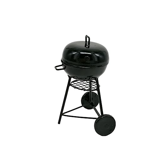 MUSISALY Grillverzierung aus Metall tragbar Zubehör Miniatur Brotmacher Figur Kleiner Grill blackh ösch Noir Camping-Dekoration swor Desktop-Ornament Camping-Layout-Stütze Mini-Grillrost von MUSISALY