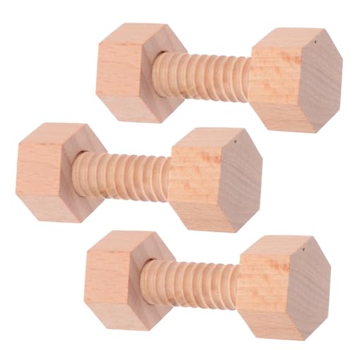 MUSISALY Holzschrauben Spielset Teilig Unlackiertes Holz Schrauben und Muttern Stecksystem für Kleinkinder zur Räumlicher Vorstellung und Logischem Denken Langlebig und Stabil für MUSISALY Holzschrauben Spielset Teilig Unlackiertes Holz Schrauben und Muttern Stecksystem für Kleinkinder zur Räumlicher Vorstellung und Logischem Denken Langlebig und Stabil für von MUSISALY