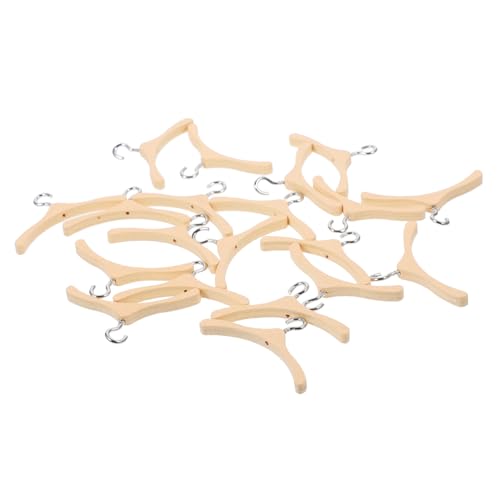MUSISALY 20Stücke Teiliges Mini Holz Kleiderbügel für Puppenhaus Miniatur Puppen Hänger für Kleidung DIY Bastelprojekte und Detaillierte Szenerien Robustes Holzdesign für Langlebige Nutzung MUSISALY 20Stücke Teiliges Mini Holz Kleiderbügel für Puppenhaus Miniatur Puppen Hänger für Kleidung DIY Bastelprojekte und Detaillierte Szenerien Robustes Holzdesign für Langlebige Nutzung von MUSISALY