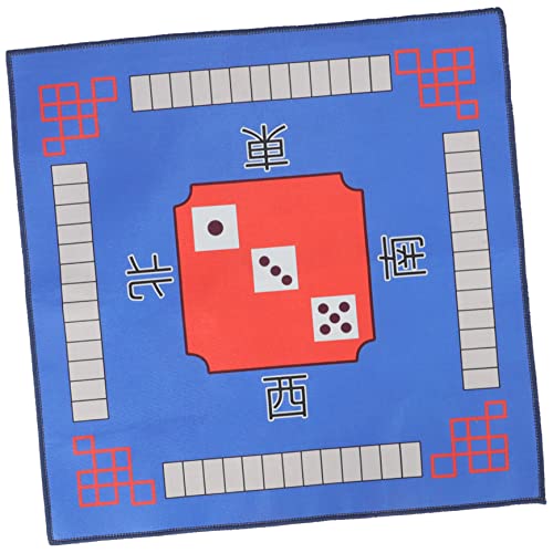 MUSISALY Quadratische Mahjong-Matte Schutzhülle Geräuschreduzierung Tischunterlage Für Mahjong-spieltisch von MUSISALY