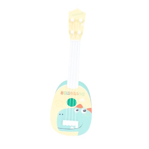 MUSISALY Mini-Ukulele kinderinstrumente musikinstrumente Lernspielzeug Educational Toys Musikspielzeug für Babys Gitarre Kinderspielzeug Ukulele für Jungen Abs Yellow von MUSISALY