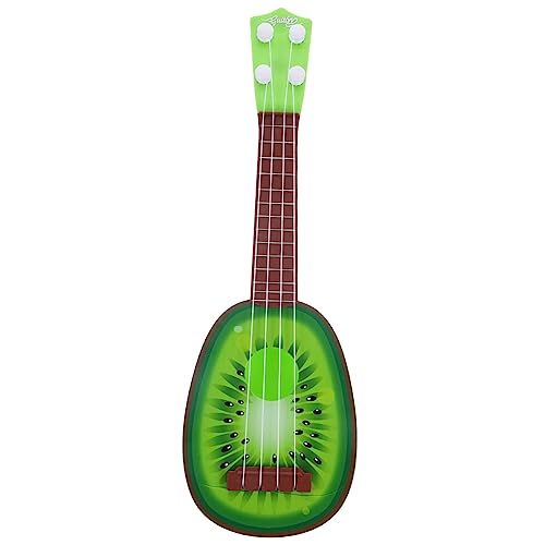 MUSISALY Mini-Ukulele kinderinstrumente musikinstrumente für Kinder Kinderspielzeug Gitarre süße Ukulele-Gitarre Mini-Gitarren-Spielzeug Ukulele zubehör Konzert-Ukulele Plastik Green von MUSISALY