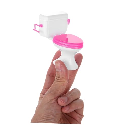 MUSISALY Miniatur Wc Weiß Mini Badezimmer Zubehör Puppe Haus Dekoration Feines Design Miniaturtoilette für Puppenhaus Badezimmer Szenen MUSISALY Miniatur Wc Weiß Mini Badezimmer Zubehör Puppe Haus Dekoration Feines Design Miniaturtoilette für Puppenhaus Badezimmer Szenen von MUSISALY