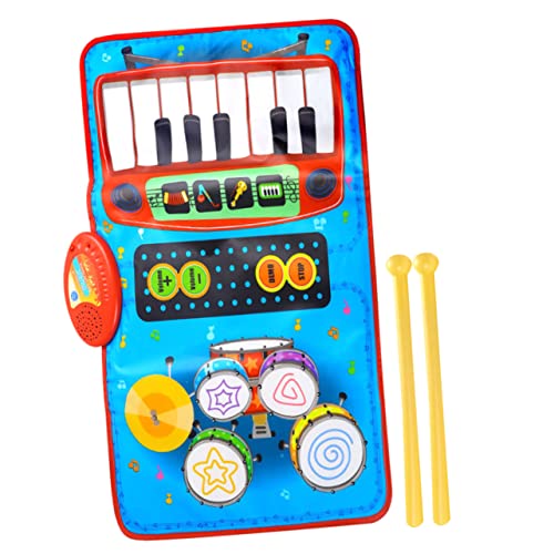 MUSISALY Musikmatte Spieldecke Musikmatte für Babys Musikmatte, Tastaturspielzeug spielmatte kinderspielzeug Spielzeug kinderteppich Klaviertastenteppich Musikinstrumente Matte Abs von MUSISALY