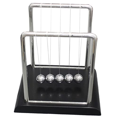 MUSISALY Newton schwingt den Ball Desktop-Spielzeug Schreibtisch-Dekor balancierende Spielzeuge Spielzeug für Kinder kinderspielzeug Home-Desktop-Dekor Newton Balance Ball schmücken Black von MUSISALY