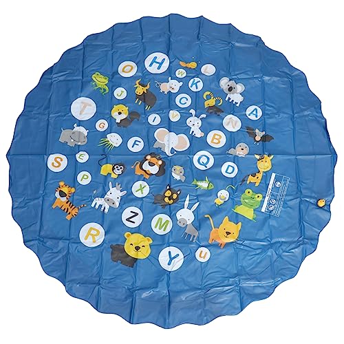 MUSISALY Outdoor-spielkissen Wassermatte Für Kinder Kidcraft-spielset Wassersprühmatte Wasserspielplatz Sommer Sprinklermatte Outdoor-spielmatte Für Babys Transportables Schwimmbecken von MUSISALY