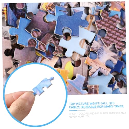 MUSISALY Packung Mit 1000 Teilen Pädagogisches Kinderspielzeug Landschaftspuzzles Ägäis Puzzles Puzzles Pädagogische Puzzles von MUSISALY