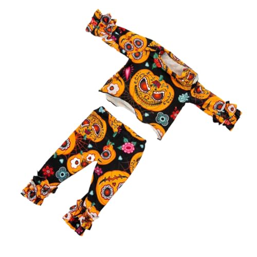 MUSISALY Puppenkleidung Halloween Kürbismuster Puppenkostüm für Amerikanische Mädchenpuppe Individuelles Design Detailreich zum Verkleiden MUSISALY Puppenkleidung Halloween Kürbismuster Puppenkostüm für Amerikanische Mädchenpuppe Individuelles Design Detailreich zum Verkleiden von MUSISALY