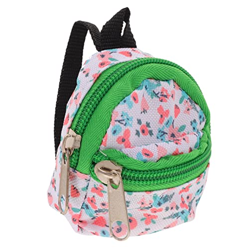 MUSISALY Puppenrucksack Mini- -dekore Mini-schultaschenverzierung Schultasche Für Puppe Süße Minitaschen Miniaturen Mini-Rucksack-dekor Rucksack Für Puppen Puppen-Mini-Rucksack Polyester von MUSISALY