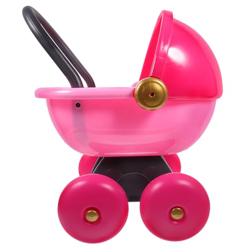 MUSISALY Puppenwagen Kinderschubkarre Kinderwagen Mini-supermarktwagen Mini-einkaufswagen- Mini- Miniatur-supermarktwagen Einkaufswagen Aus Metall Abs von MUSISALY