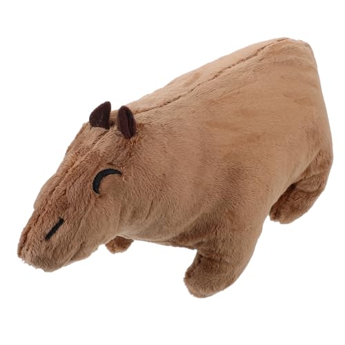 MUSISALY Realistisches Capybara Stofftier Weiches Plüschtier Für Kinder Und Erwachsene Niedliches Kuscheltier Als 30 cm Groß Ideal Für Geburtstage Und Raumdeko von MUSISALY