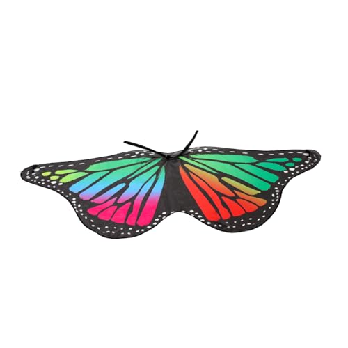 MUSISALY Schmetterlingsförmiger Umhang Für Junge Mädchen Leichter Party-Requisite Aus Polyester Geeignet Für Halloween Geburtstagsfeiern Und Cosplay MUSISALY Schmetterlingsförmiger Umhang Für Junge Mädchen Leichter Party-Requisite Aus Polyester Geeignet Für Halloween Geburtstagsfeiern Und Cosplay von MUSISALY