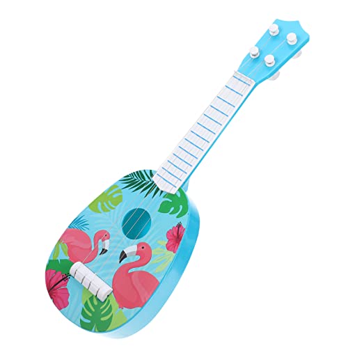 MUSISALY Simulation Gitarre frühes musikalisches Lernspielzeug Kinder stimmbare Gitarre musikinstrumente Musical Instruments Gitarrenmodell Gitarrenspielzeug zum frühen Lernen Plastik Green von MUSISALY