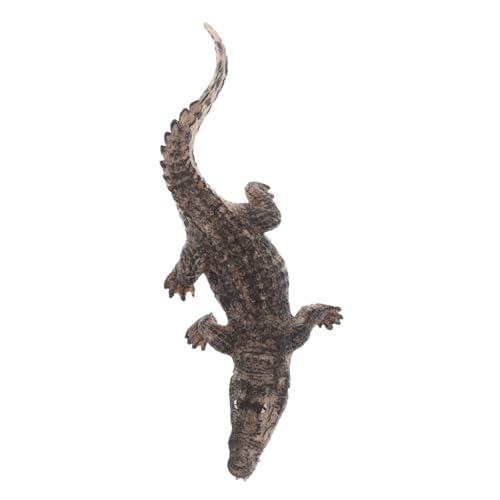 MUSISALY Simuliertes Krokodil Dschungel Kostüm Kinderspielzeug Spielzeug Alligator Statue Echter Alligator Action Figur Spielzeug Deinosuchus Lebensechte Alligator Figur Alligator von MUSISALY