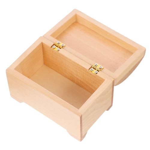 MUSISALY Spielzeugkiste aus massivem Holz Dekoration Storage Boxes Miniaturmöbel schmuckkasten Decor kisten spielzeuge Miniatur-Werkzeugkoffer aus Holz dekorative Miniaturmodelle hölzern von MUSISALY