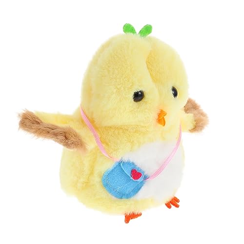 MUSISALY Sprechendes Küken Elektronisches Sprechendes Huhn Elektrisch Sprechendes Plüschtier Tier Aufnehmen Spielzeug Für Babys Plüschpuppe Elektronisch Sprechendes Huhn Yellow Plastik von MUSISALY