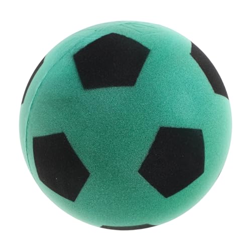 MUSISALY Stiller Fußball Weicher Fußball Für Den Innenbereich Fußball Drinnen Weicher Fußball Für Zu Hause Kleiner Fußball Indoor-fußballspielzeug Für Im Fußball Green Pu-Schaum von MUSISALY