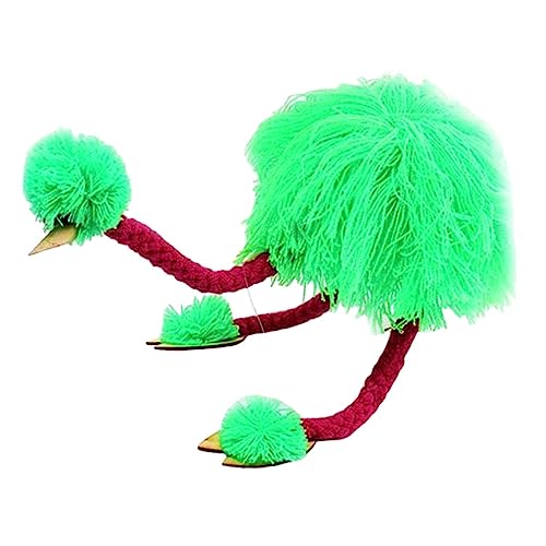 MUSISALY Straußen Marionette Plüsch-strauß-Marionette Kuscheltiere Für Kinder Straußenpuppen Handpuppe Marionette Straußen Kuscheltiere Puzzle-Spielzeug Kinderspielzeug Kiefer Green von MUSISALY