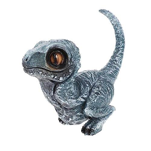 MUSISALY Velociraptor-Spielzeug Dinosaurier- Dinosaurier-Figur- Babyspielzeug Realistische Dinosaurierskulptur Dinosaurierfigur Für Kinder Kinder-Dinosaurier-Ornament Harz von MUSISALY