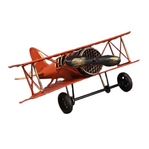 MUSISALY Flugzeug Modell Aus Metall Vintage Flugzeug Dekoration Schreibtisch Ornament Förmiges Hause Ornament MUSISALY Flugzeug Modell Aus Metall Vintage Flugzeug Dekoration Schreibtisch Ornament Förmiges Hause Ornament von MUSISALY