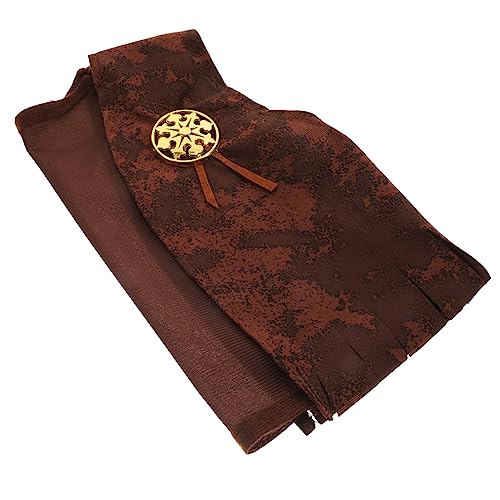 MUSISALY Zubehör Halloween-Kostüme für Jungen Rollenspielkostüm Cosplay-Kostüme für Jungen Kinder Halloween halloweenkostüme für Kinder Unisex-Weste Rollenspielweste Kleidung Gestrick Brown von MUSISALY