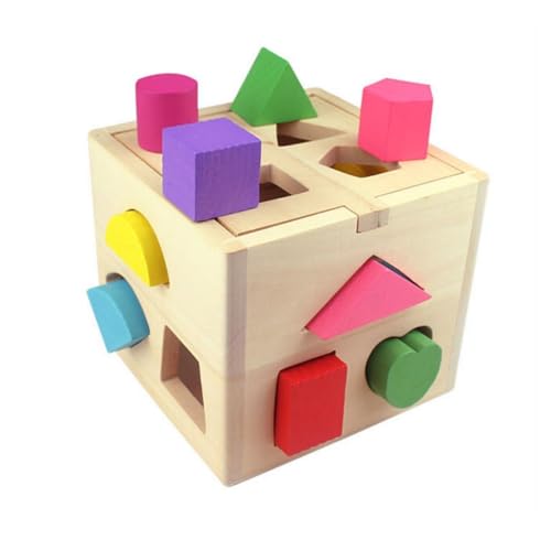 MUSISALY formsortierwürfel Puzzle rätselbuch laubsägen für holzformen kinderpuzzle Puzzle für knobeleien für holzspielsachen Hölzern von MUSISALY