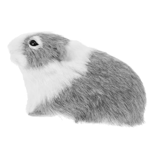 MUSISALY üsch Hamster Figurine Lebensechte Hamster Deko Figur Für Zuhause Kuscheltier Im Grauweiß Mit Detailgetreuer Gestaltung üßes Für Tierliebhaber Und MUSISALY üsch Hamster Figurine Lebensechte Hamster Deko Figur Für Zuhause Kuscheltier Im Grauweiß Mit Detailgetreuer Gestaltung üßes Für Tierliebhaber Und von MUSISALY