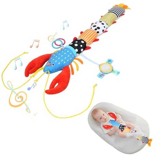 MUSUNFE Babyspielzeug musikalisch gefülltes Tierplüsch für 0-12 Monate (Farbe) von MUSUNFE